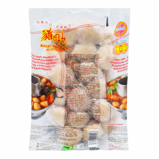 ASIAN PORK MEATBALLS 40 x 500g LAKOVO