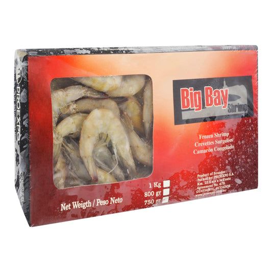 VANNAMEI SHRIMPS 30-40 HOSOTO 12 x 750g BIG BAY