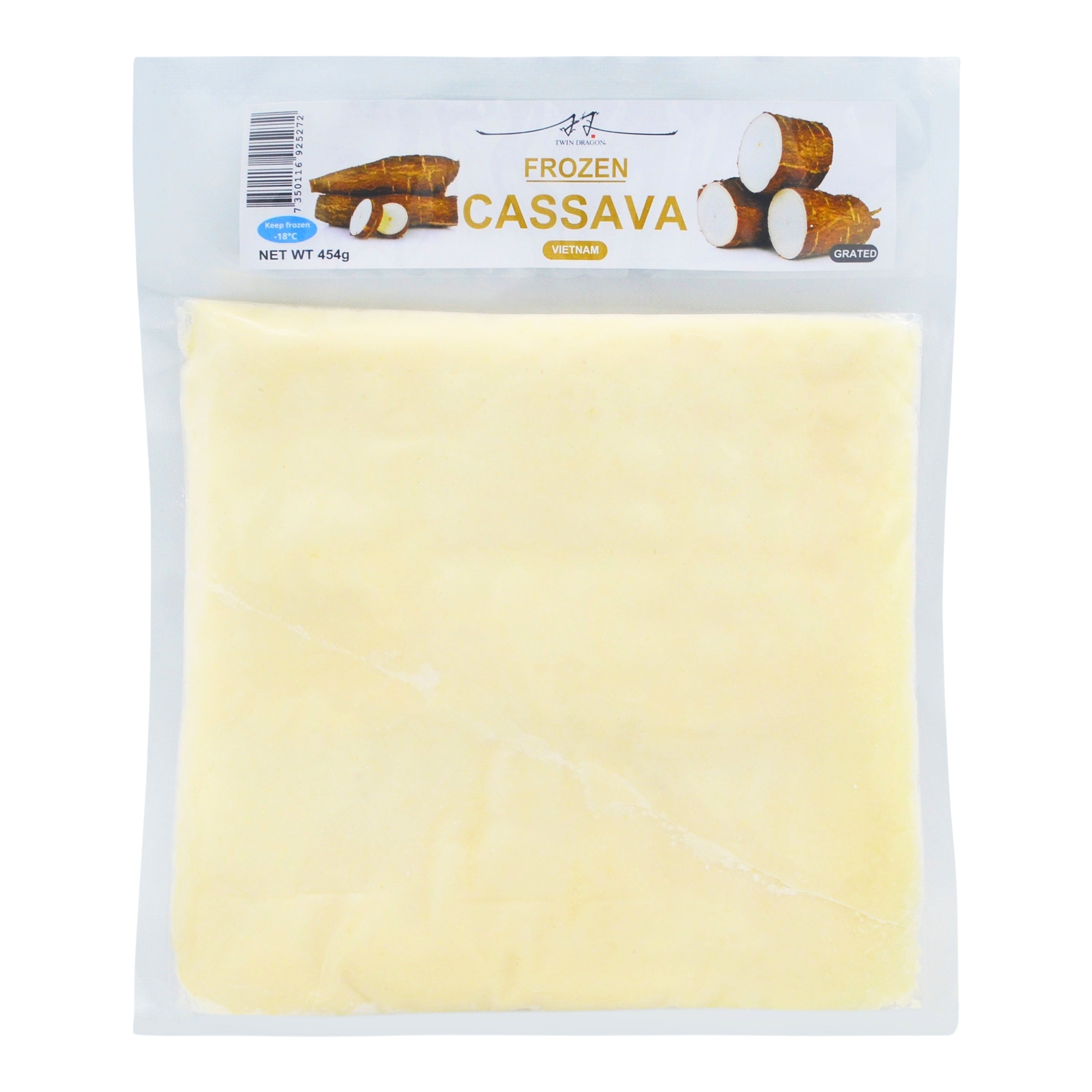 FROZEN CASSAVA GRATED 30 x 454g TWIN DRAGON – A Chau Lien