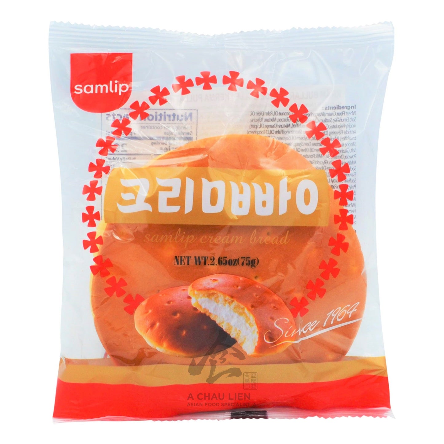 CREAM BREAD 36 x 75g SAMLIP