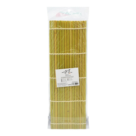 GREEN BAMBOO SUSHI MAT 240 X 240MM (200PCS) TWIN DRAGON
