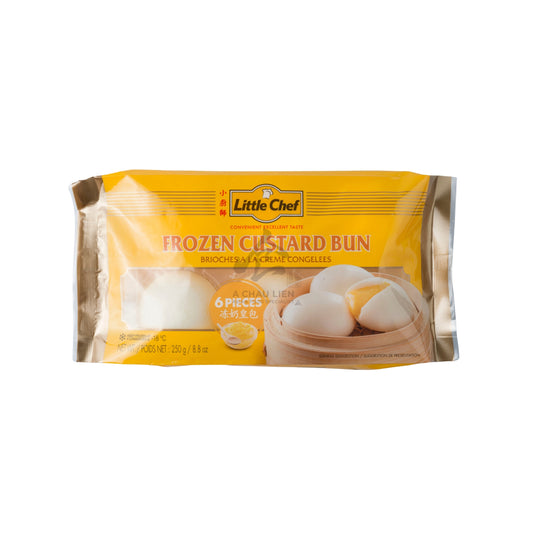FROZEN CUSTARD BUN 24 x 250g LITTLE CHEF