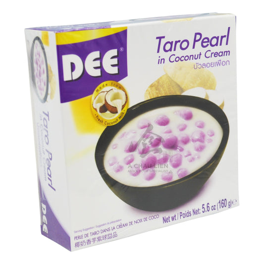 FROZEN TARO PEARL IN COCONUT CREAM 12 x 160g DEE