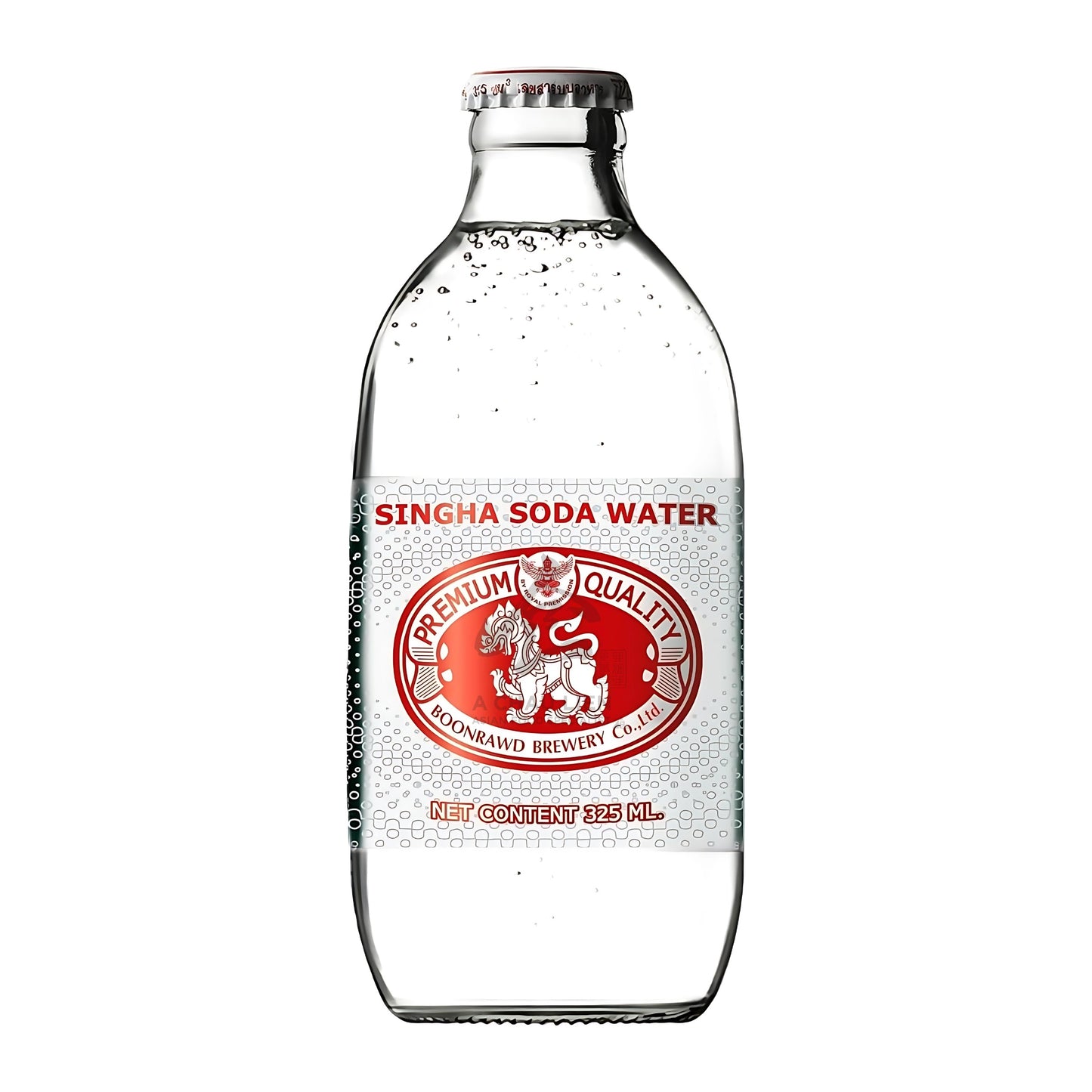 SODA WATER 24 x 325ml SINGHA