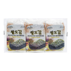 ROASTED SEAWEED ORIGINAL FLAVOUR (3PCS X 5G) 24 x 15g PALDO