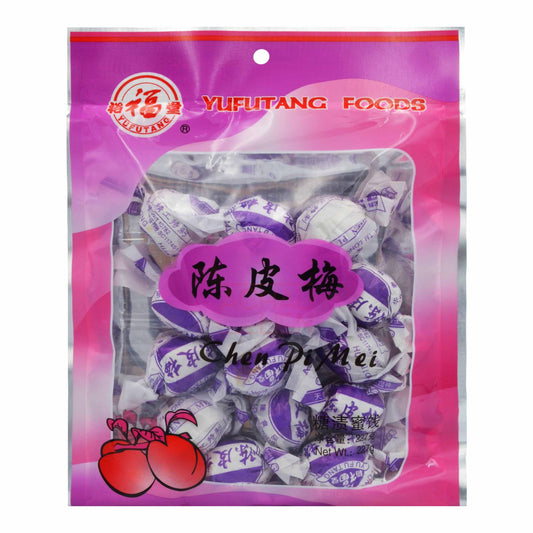 PRESERVED PLUM (CHEN PI MEI) 25 x 227g YUFUTANG
