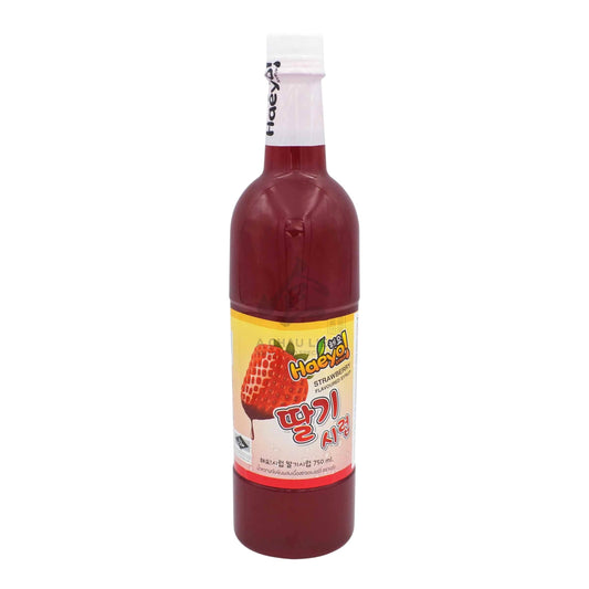 STRAWBERRY SYRUP 6 x 710ml HAEYO