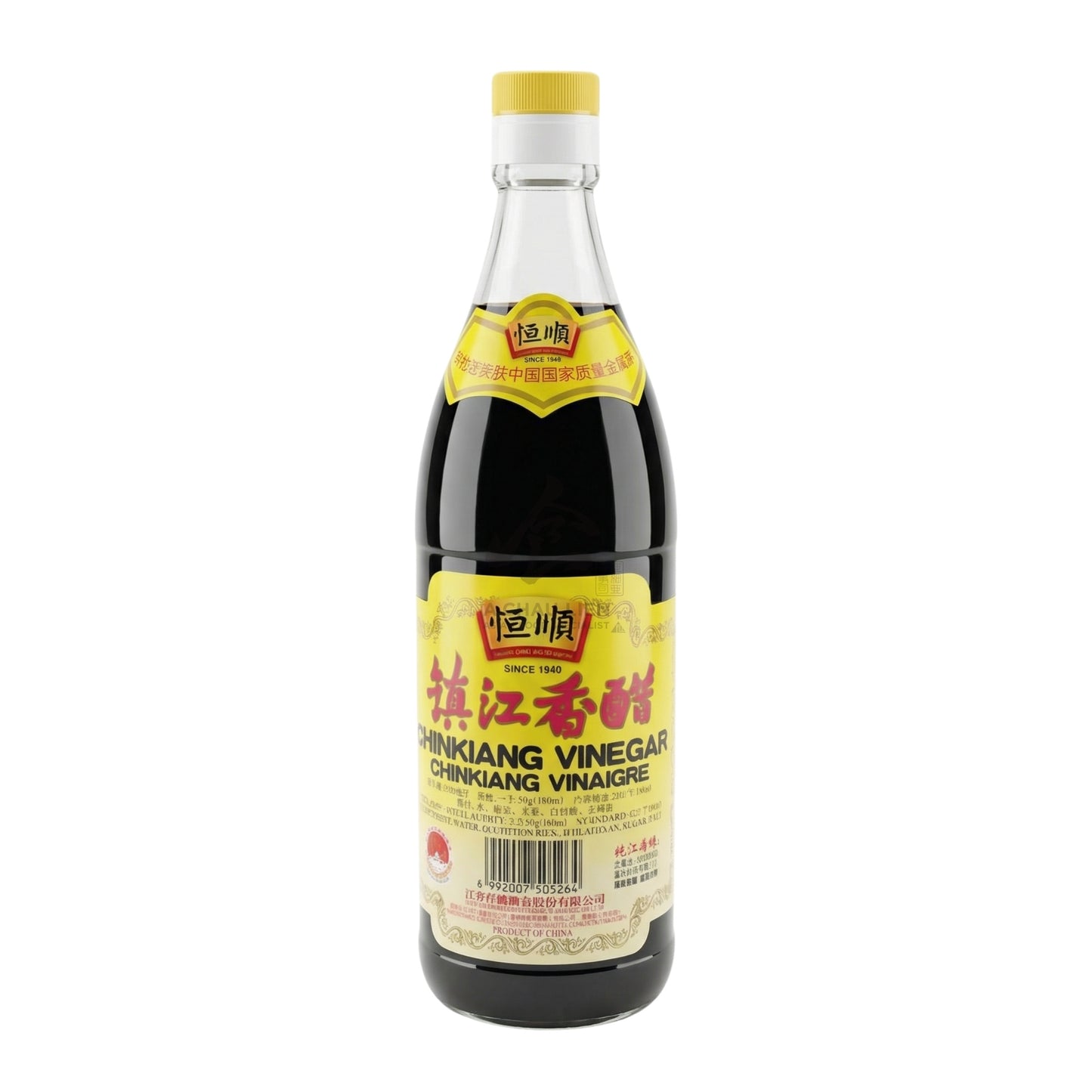 CHINKIANG VINEGAR 12 x 550ml HENG SHUN