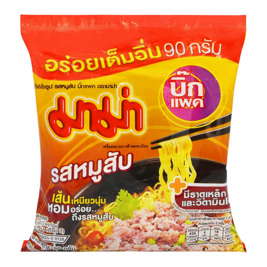 INSTANT NOODLES MINCED PORK FLAVOUR 144 x 90g MAMA