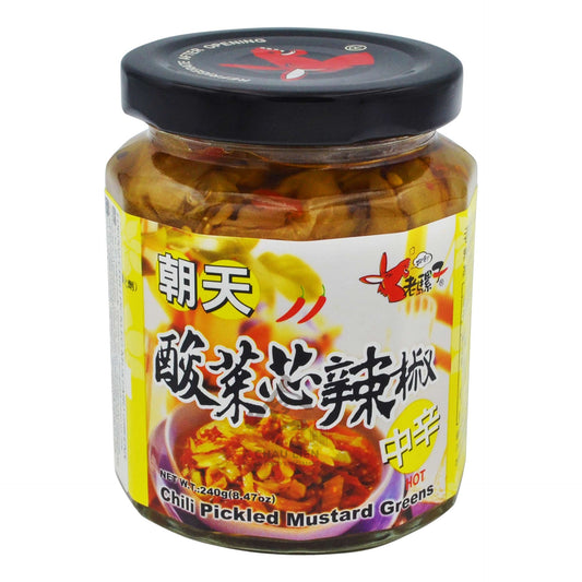 CHILI PICKLED MUSTARD GREENS 24 x 240g LAOLUOZI