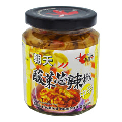 CHILI PICKLED MUSTARD GREENS 24 x 240g LAOLUOZI