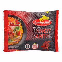 PANCIT CANTON EXTRA HOT CHILI FLAVOR 72 x 75g LUCKY ME