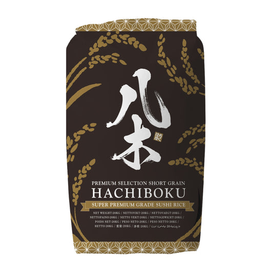 SUSHI RICE SUPER PREMIUM GRADE 1 x 20kg HACHIBOKU