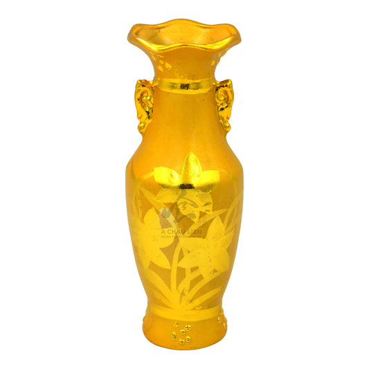 MINI VASE GOLDEN FLOWERS