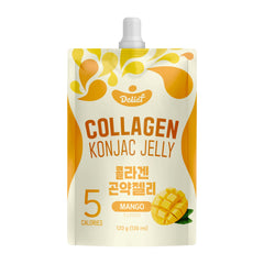 COLLAGEN KONJAC JELLY MANGO (10PCS X 130ML) 6 x 1.3L DELIEF
