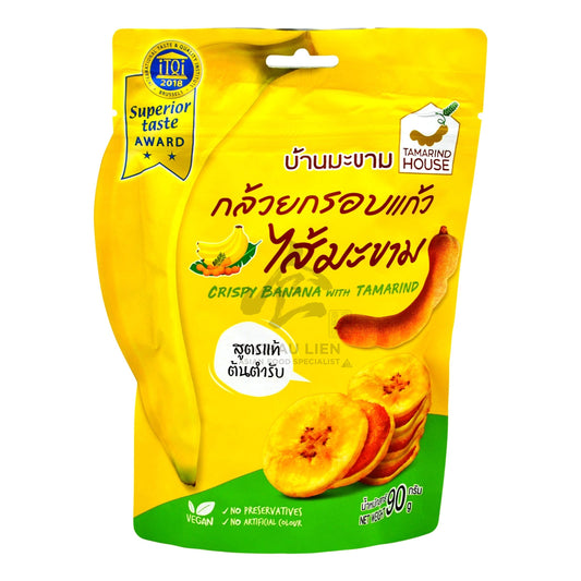 CRISPY BANANA WITH TAMARIND 40 x 90g TAMARIND HOUSE