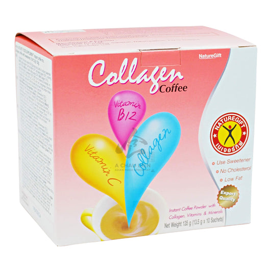 INSTANT COFFEE POWDER COLLAGEN 40 x 135g NATUREGIFT