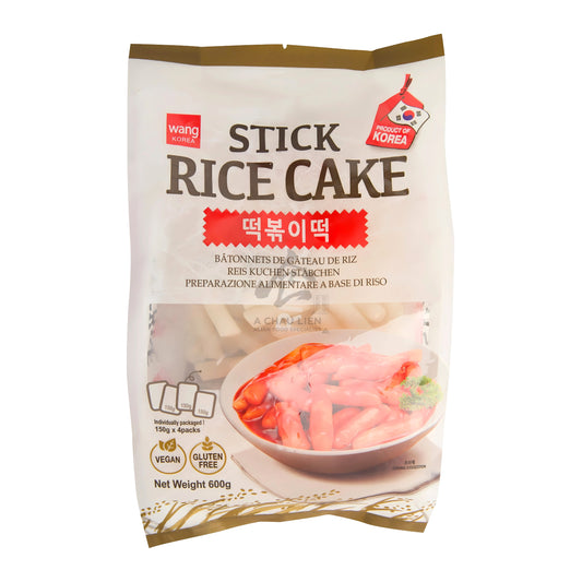 TOPOKKI KOREAN RICE CAKE STICK 12 x 600g WANG