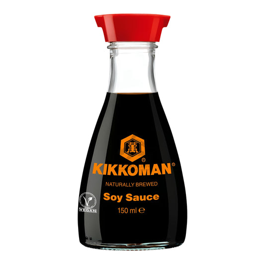 NATURALLY BREWED SOY SAUCE DISPENSER 12 x 150ml KIKKOMAN