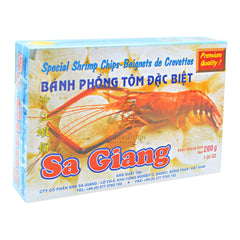 SPECIAL SHRIMPS CHIPS 55 x 200g SA GIANG