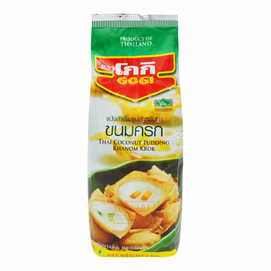 THAI COCONUT PUDDING KHANOM KROK 10 x 1kg GOGI
