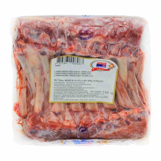 LAMB FRENCHED RACKS 75MM 2VP (≈23KG) AFFCO