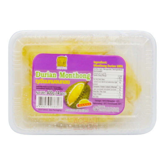 FROZEN DURIAN MONTHONG SEEDLESS 24 x 400g CHANG