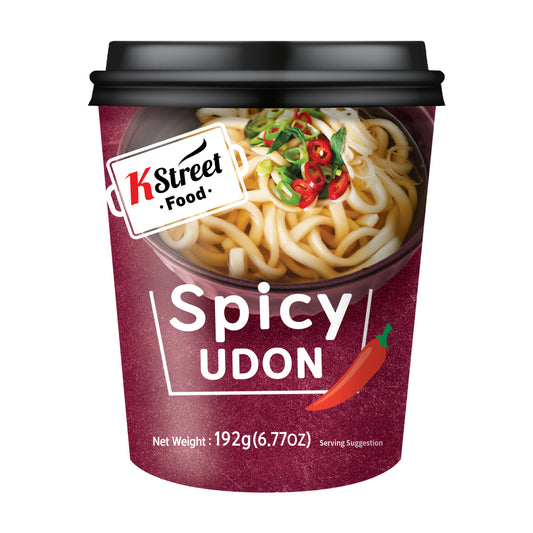 CUP UDON SPICY 12 x 192g K STREET FOOD