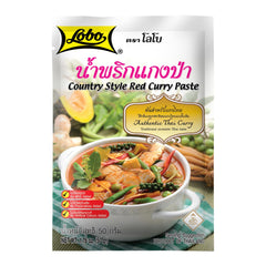 COUNTRY STYLE RED CURRY PASTE 48 x 50g  LOBO