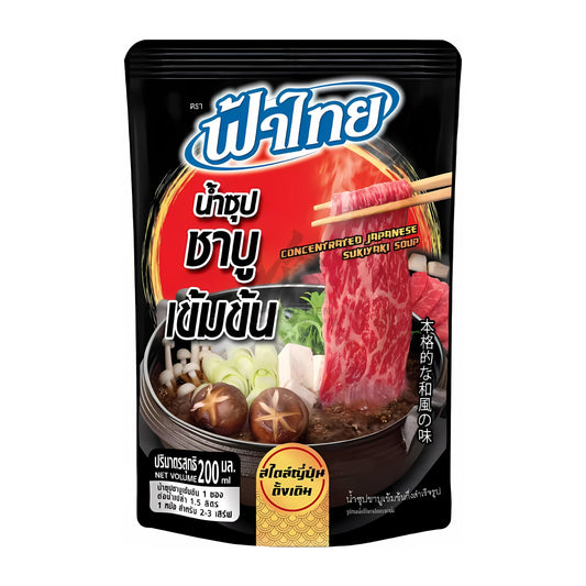 CONCENTRATED JAPANESE SUKIYAKI SOUP (3PCS X 200ML) 8 x 600ml FA THAI