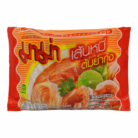 INSTANT RICE VERMICELLI TOM YUM KOONG FLAVOUR 6 (30PCS x 6) x 55g MAMA