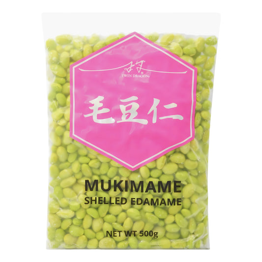 FROZEN EDAMAME MUKIMAME SHELLED 20 x 500g TWIN DRAGON