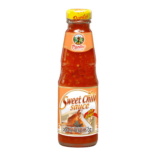 SWEET CHILI SAUCE WITH GINGER 12 x 200ml PANTAINORASINGH