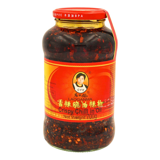 CRISPY CHILI IN OIL (EU) 12 x 700g LAOGANMA