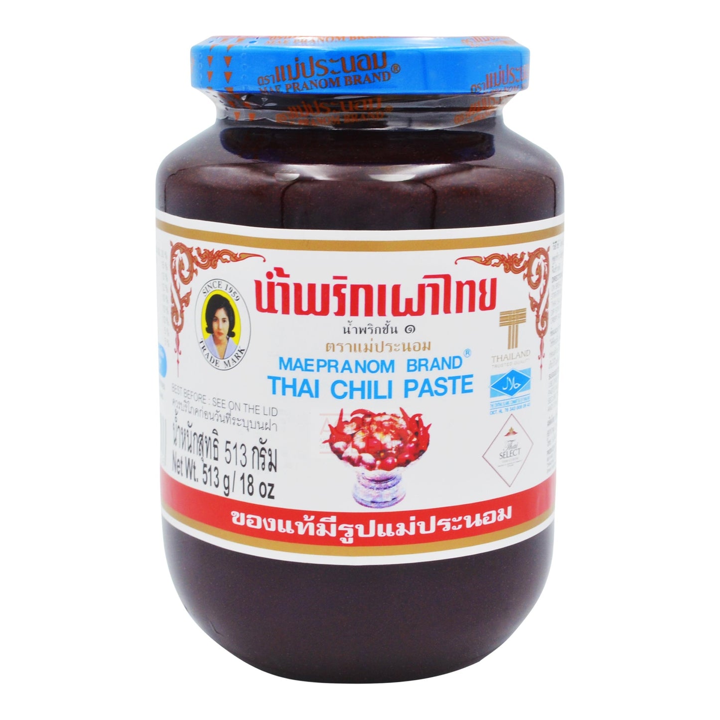 THAI CHILI PASTE 12 x 513g MAEPRANOM