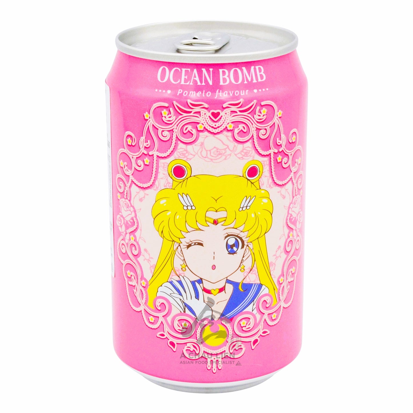 SAILOR MOON POMELO SPARKLING WATER 24 x 330ml OCEAN BOMB