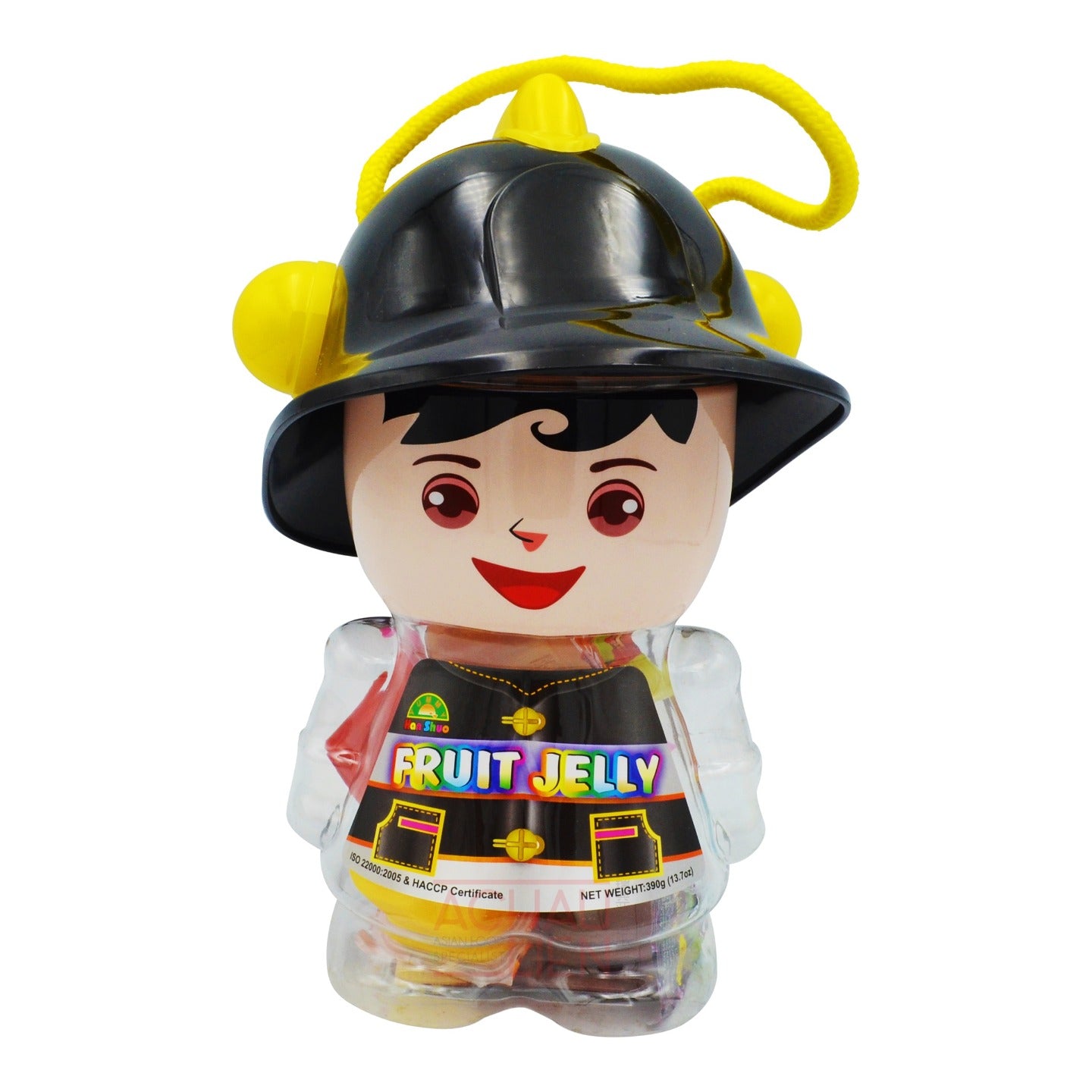 ASSORTED JELLY IN FIREFIGHTER JAR 8 x 390g HAN SHUO
