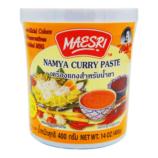 NAM YA CURRY PASTE 12 x 400g MAESRI