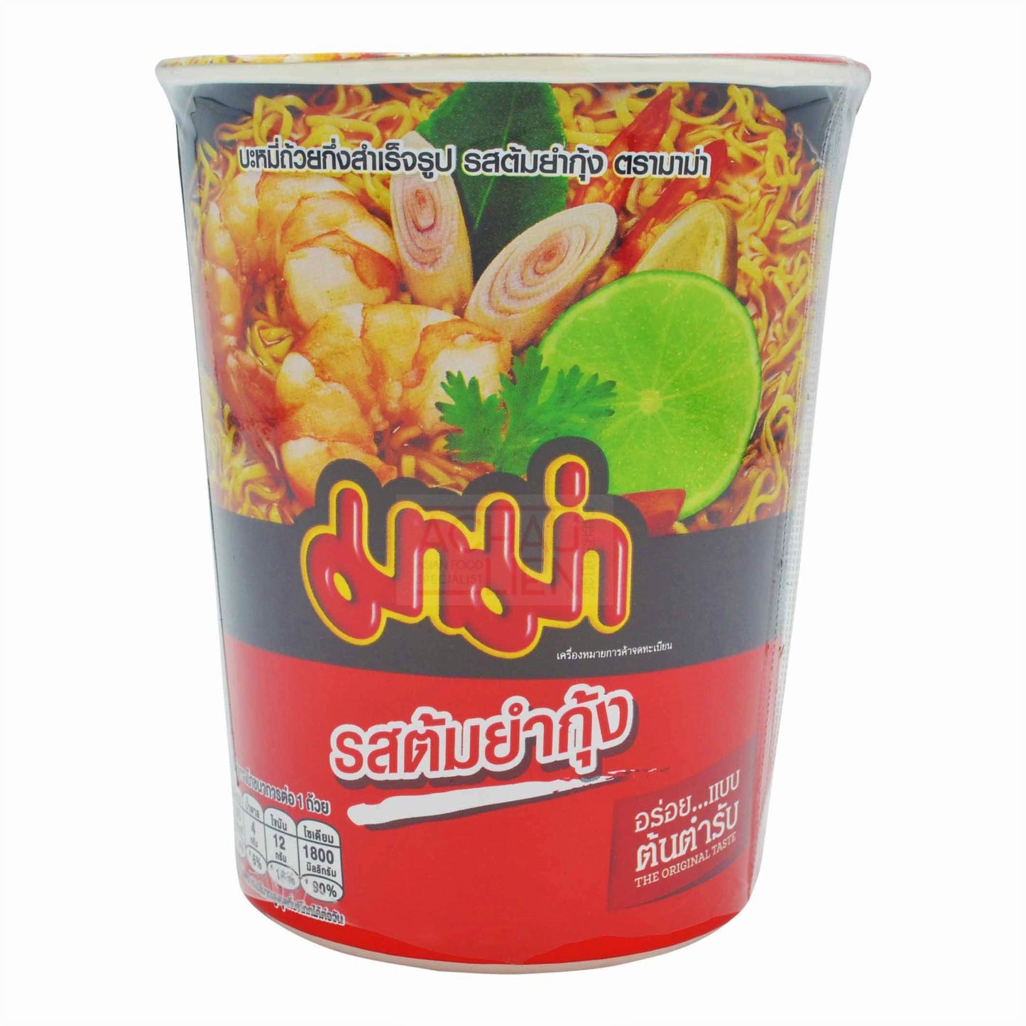 INSTANT CUP NOODLES SHRIMP TOM YUM FLAVOUR 36 x 60g MAMA