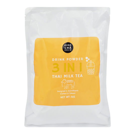 3 IN 1 THAI MILK TEA POWDER 20 x 1kg BOBO CHA