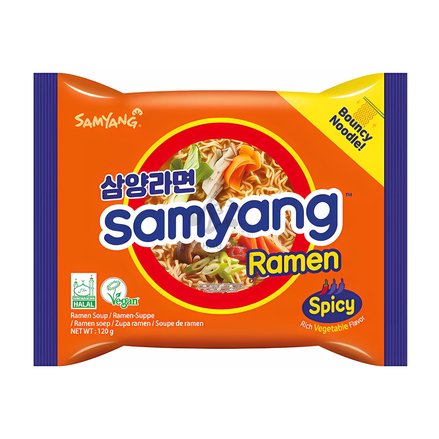 SAMYANG RAMEN ORIGINAL BEEF 20 x 120g SAMYANG
