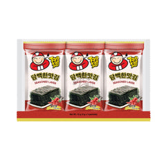 SEASONED LAVER SPICY (3PCS X 4G) 20 x 12g TAOKAENOI