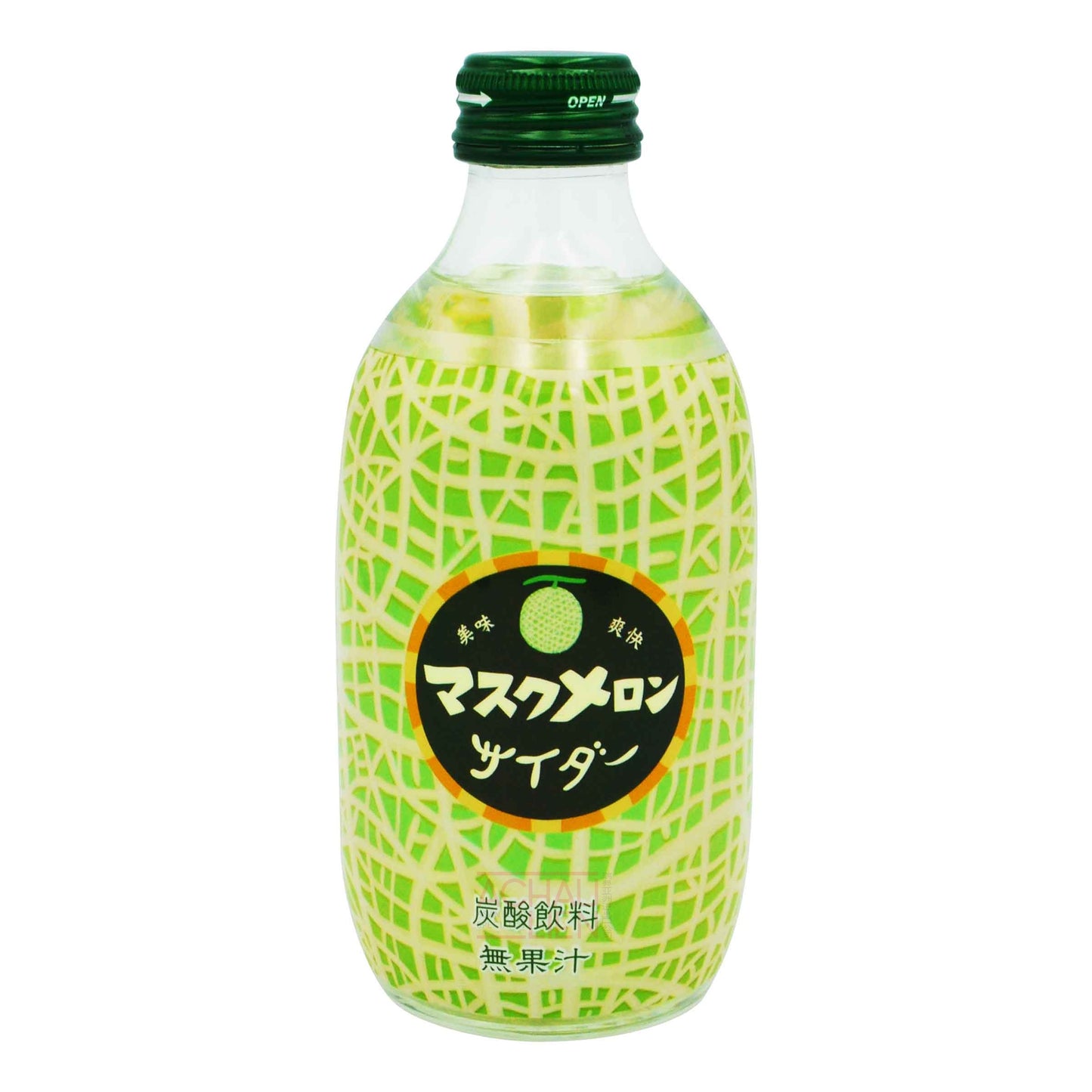 MELON FLAVOR RAMUNE 24 x 300ml TOMOMASU