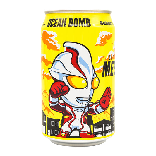ULTRAMAN LIME SPARKLING WATER 24 x 330ml OCEAN BOMB