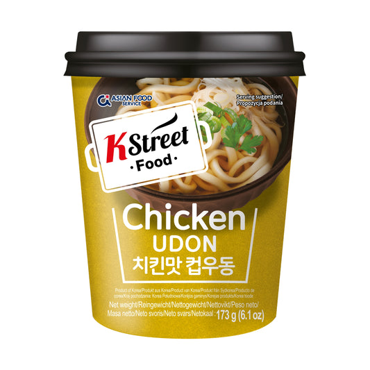 CUP UDON CHICKEN 12 x 173g K STREET FOOD