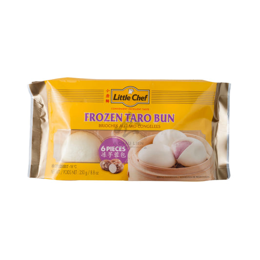 FROZEN TARO BUN 24 x 250g LITTLE CHEF