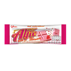 ALFIE CHOCOLATE TWO TONE MILK AND STRAWBERRY (20PCS X 31G) 6 x 620g GLICO