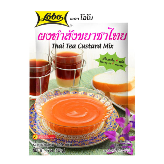 THAI TEA CUSTARD MIX 24 x 120g LOBO