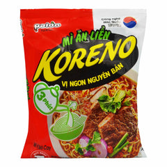 KORENO INSTANT HOT BEEF NOODLE SOUP 30 x 75g PALDO