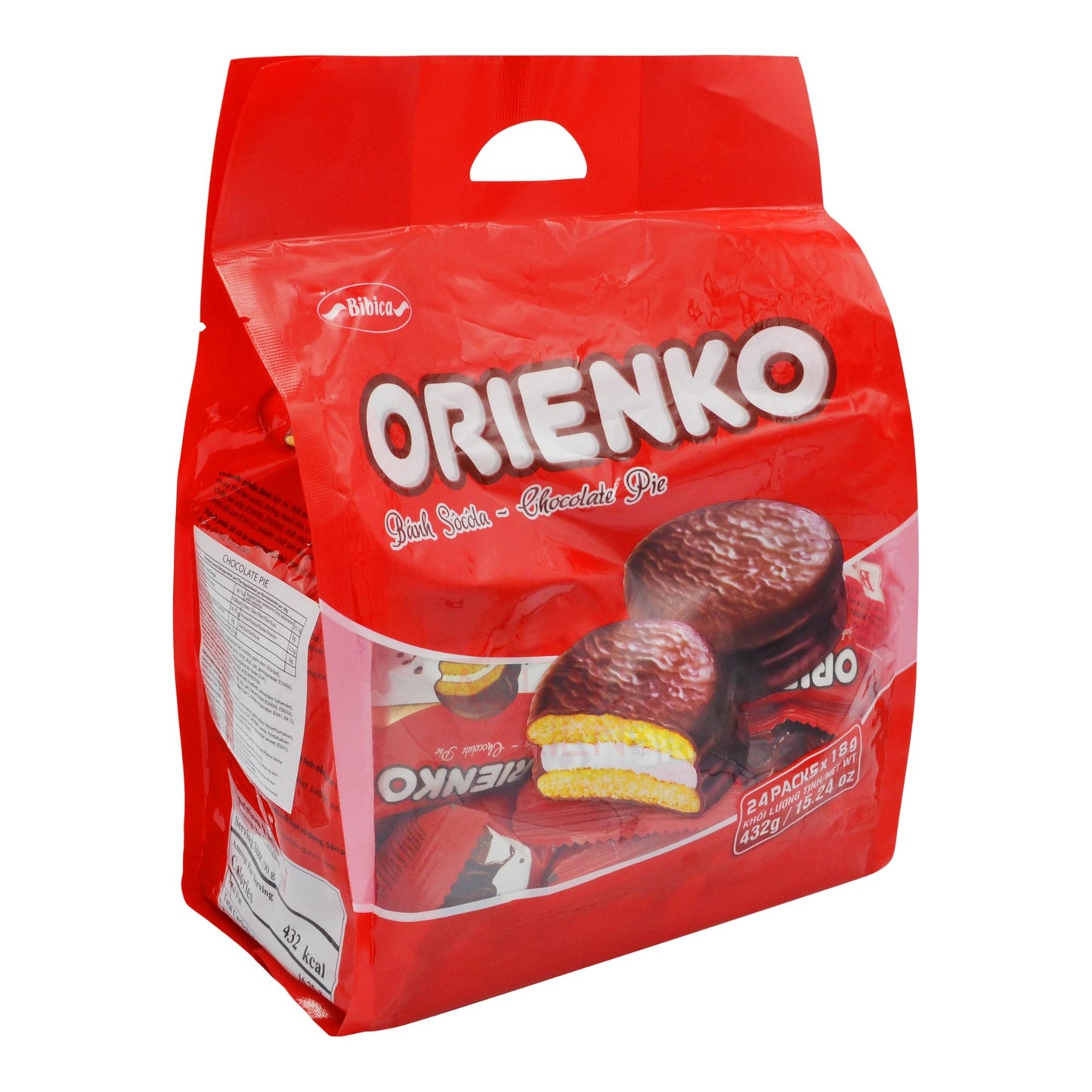 ORIENKO CHOCOLATE PIE 12 x 432g BIBICA
